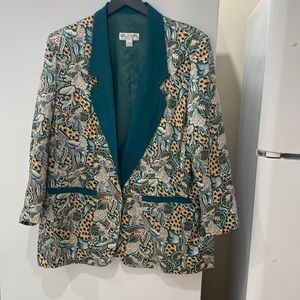 **NWOT ** 100% Silk Jacket Vintage